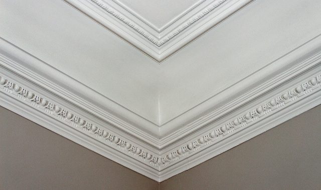 Restored Original Plastered Mouldings